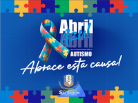 Abril Azul Mês da Conscientização Sobre o Autismo 