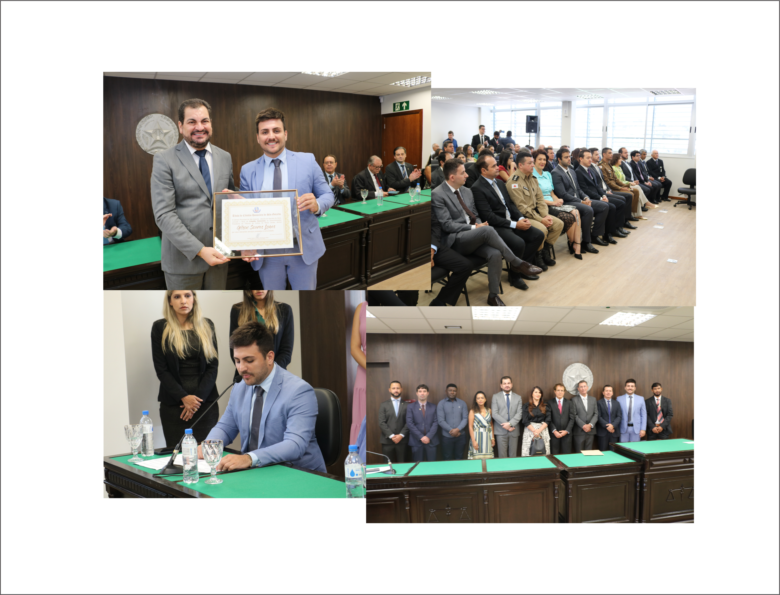 CÂMARA MUNICIPAL DE SÃO GOTARDO PRESTA HOMENAGEM AO PRESIDENTE DO TRIBUNAL DE JUSTIÇA DO ESTADO DE MINAS GERAIS