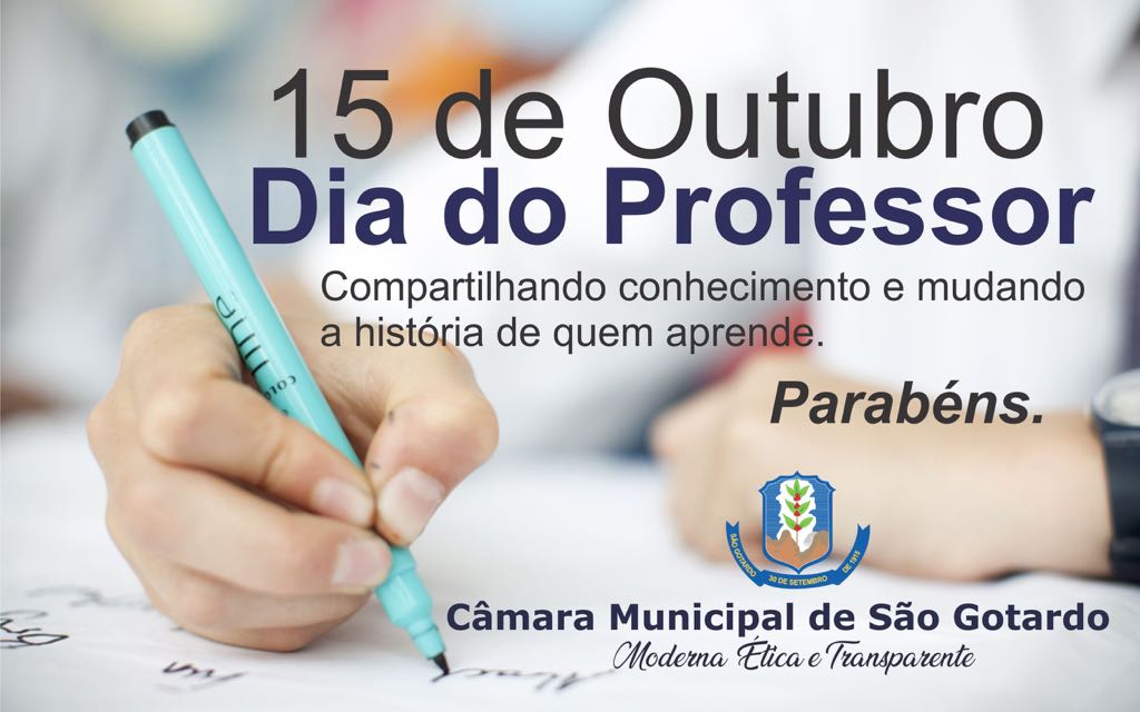  DIA DO PROFESSOR