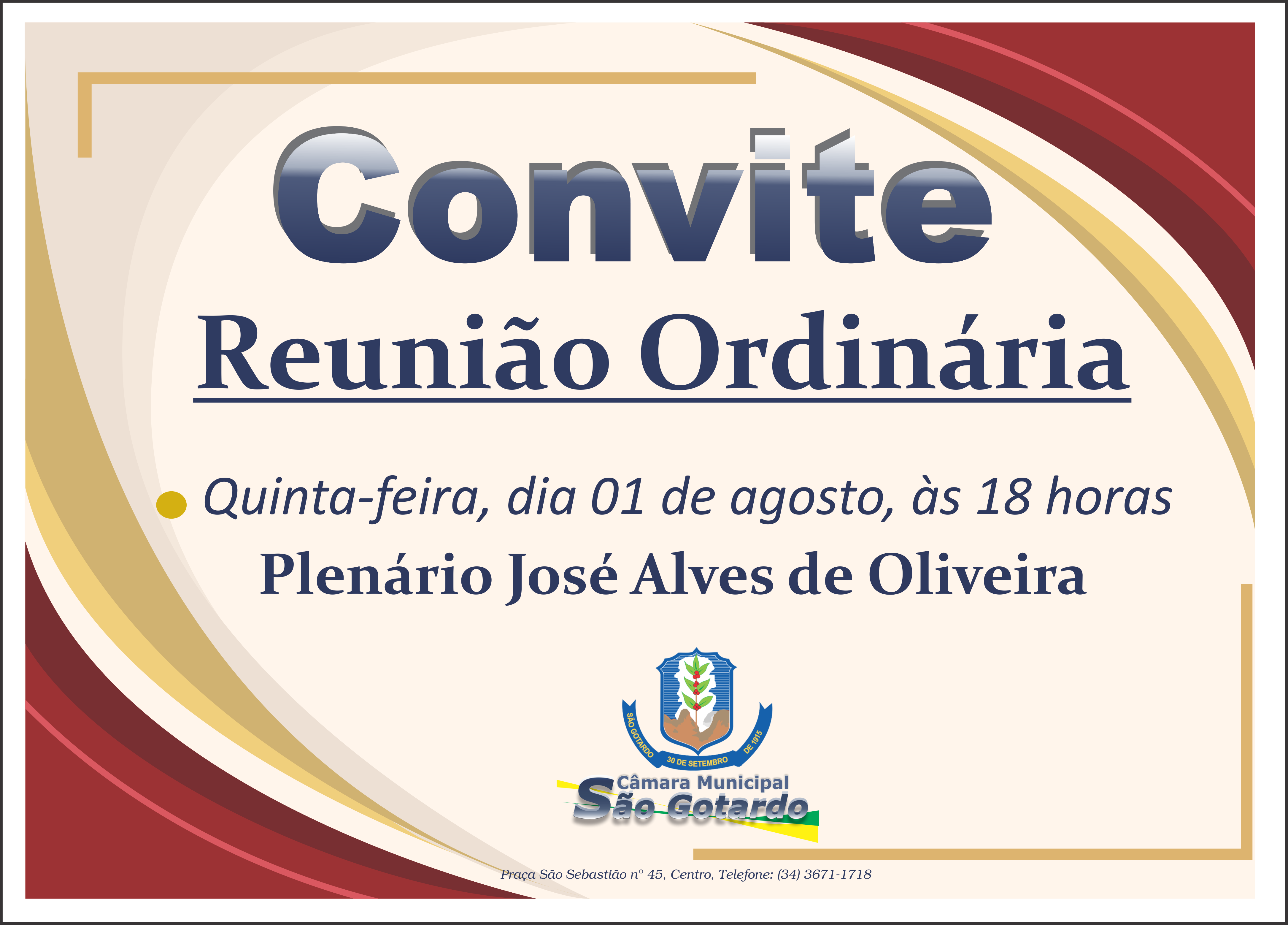 REUNIÃO ORDINÁRIA